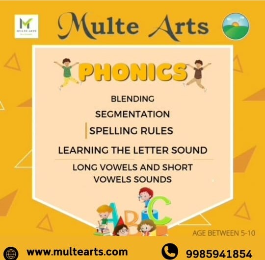 MulteArts - Kids Online Phonics Classes in Online